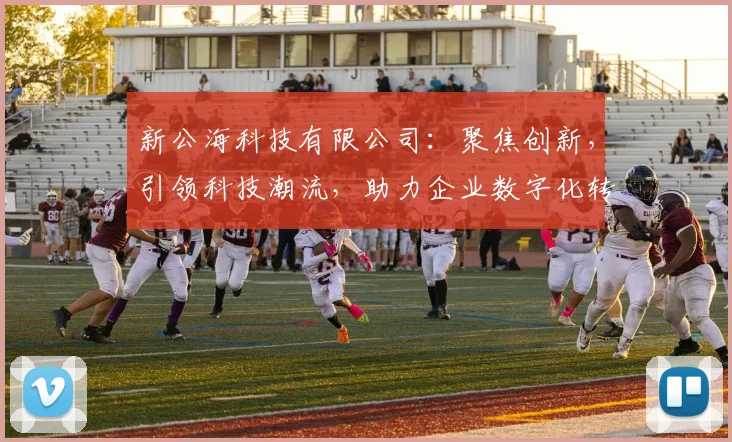 新公海科技有限公司：聚焦创新，引领科技潮流，助力企业数字化转型，成就未来共赢之路